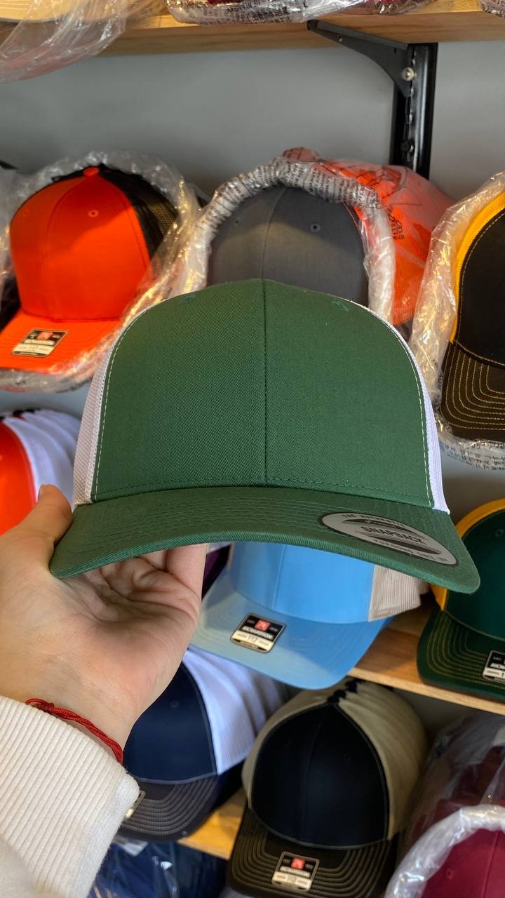 Gorra verde/blanco