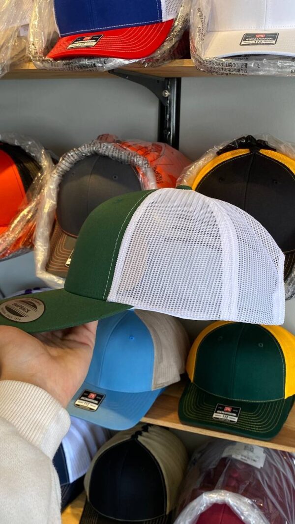 Gorra verde/blanco