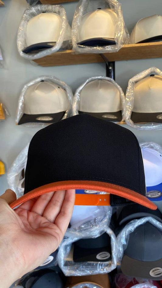 Gorra Negro/Naranja