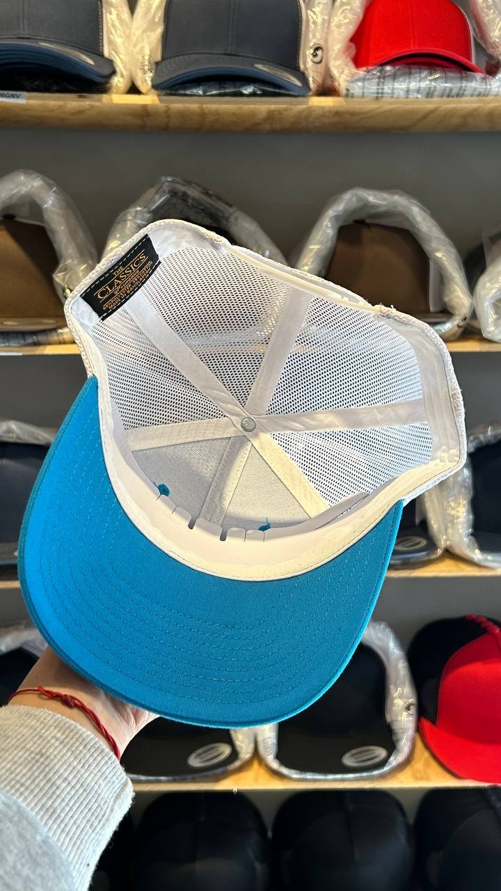 Gorra Azul Cielo/Blanco