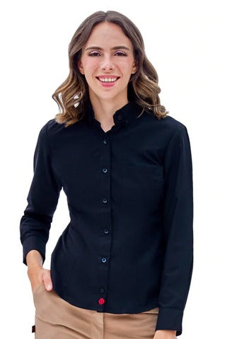 CAMISA FORMAL MANGA LARGA  MUJER