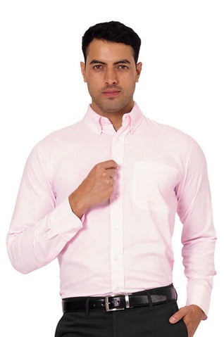 CAMISA FORMAL MANGA LARGA  HOMBRE