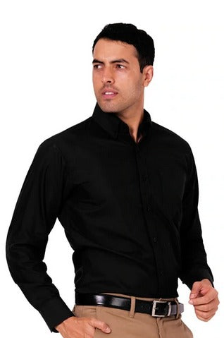 CAMISA FORMAL MANGA LARGA  HOMBRE